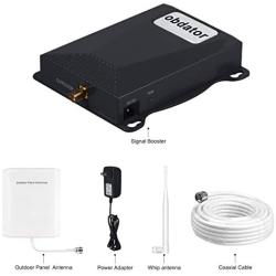 AT&T Cell Phone Signal Booster 4G LTE Cell Phone Booster Amplifier Indoor obdator 700Mhz Band 12 High Gain 65dB Signal Booster ATT Mobile Phone Signal Booster for Home and Office