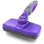 Hertzko Self Cleaning Slicker Brush – Gently Removes Loose Undercoat, Mats and Tangled Hair – Your Dog or Cat Will Love Being Brushed with The Grooming Brush Hertzko Self Cleaning Slicker Brush – Gently Removes Loose Undercoat, Mats and Tangled Hair – Your Dog or Cat Will Love Being Brushed with The Grooming Brush