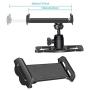 Neewer for DJI Mavic Pro, 4-12 Inches, Tablet and Mobile Phone Holder, Remote Controller Extender Mount, for Clip Smartphone, iPad, Tablet, 360-Degree Rotating (Black)