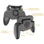 GAMESUN PUBG Mobile Game Controller Upgraded 2000mAh,Gaming Grip Joystick Trigger Adjustable Gamepad Phone Cooling Pad Power Bank for 4.7-6.5" iOS/Android Knives Out/Rules of Survival Shoot/Fortnite