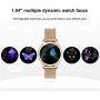 Yocuby Smart Watch for Women,Bluetooth Fitness Tracker Compatible with iOS,Android Phone, Sport Activity Tracker with Sleep/Heart Rate Monitor, Calorie Counter