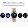 Yocuby Smart Watch for Women,Bluetooth Fitness Tracker Compatible with iOS,Android Phone, Sport Activity Tracker with Sleep/Heart Rate Monitor, Calorie Counter