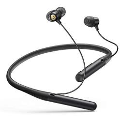 Anker Soundcore Life U2 Bluetooth Neckband Headphones with 24 H Playtime, 10 mm Drivers, Crystal-Clear Calls with CVC 8.0 Noise Cancelling Mic, USB-C Fast Charging, Foldable & Lightweight Build