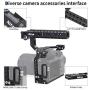 NITZE A7III/A7RIII Camera Cage for Sony A7III/A7RIII with Top Handle and HDMI Cable Clamp - SHT03B