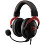 HyperX Cloud II Gaming Headset - 7.1 Surround Sound- Red (KHX-HSCP-RD) with HyperX Alloy Core RGBMembrane Gaming Keyboard Comfortable Black - Bundle
