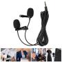 Mini Dual Microphone for Phone, Phone Mini Recording Karaoke Mobile Phone Small Microphone Tie-Clip Pocket Dual Miacrophone