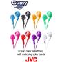 JVC HAF160P Gumy Ear Bud Headphone Pink