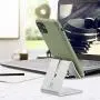 Desktop Cell Phone Stand Holder, ToBeoneer Aluminum Solid Portable Universal Desk Stand for All Mobile Smart Phone Tablet Display Huawei iPhone X 8 7 6 Plus 5 Ipad 2 3 4 Ipad Mini Samsung (Silver) Desktop Cell Phone Stand Holder, ToBeoneer Aluminum Solid Portable Universal Desk Stand for All Mobile Smart Phone Tablet Display Huawei iPhone X 8 7 6 Plus 5 Ipad 2 3 4 Ipad Mini Samsung (Silver)