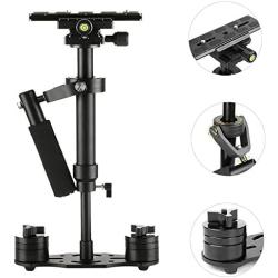 SUTEFOTO S40 Handheld Stabilizer Steadicam Pro Version for Camera Video DV DSLR Nikon Canon, Sony, Panasonic with Quick Release Plate (Black)