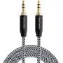 3.5mm Aux Cable, CableCreation 6-Feet Aux Cord, 3.5mm Male to Male Stereo Audio Cable [HiFi Sound, Nylon Braided] Compatible Headphone, Smartphone, 2018 Mac Mini, Home/Car Stereo, Echo & More, 1.8M