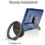 Spigen Style Ring 360 Cell Phone Ring/Phone Grip/Stand/Holder for All Phones and Tablets Compatible with Magnetic Car Mount - Gun Metal