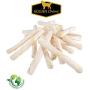 Golden Chews Natural Roll Twist Sticks 9-10 Inches Dog Treat. Extra Thick, Single Sheet. (20 Pack)