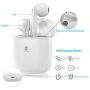 Canmixs True Wireless Earbuds,Gym Bluetooth Earphones for Running T12 TWS Wireless Earbuds Micro Earpiece with Charging Case Cordless in-Ear Stereo Headphones for iPhone Android