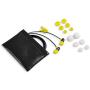 JLab Audio J6 High Fidelity Metal Ergonomic Earbuds Style Headphones, Guaranteed for Life - Sport Yellow/Black