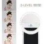 Selfie Ring Light, Oternal Selfie Light Rechargeable Portable Clip-on Selfie Fill Ring Light for iPhone Android Smart Phone Photography, Camera Video, Girl Makes up (White A) Selfie Ring Light, Oternal Selfie Light Rechargeable Portable Clip-on Selfie Fill Ring Light for iPhone Android Smart Phone Photography, Camera Video, Girl Makes up (White A)