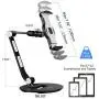 Suptek Aluminum Tablet Desk Stand for iPad, iPhone, Samsung, Asus and More 4.7-11 inch Devices, 360° Flexible Cell Phone Holder Mount, Good for Bed, Kitchen, Office (YF208D) Suptek Aluminum Tablet Desk Stand for iPad, iPhone, Samsung, Asus and More 4.7-11 inch Devices, 360° Flexible Cell Phone Holder Mount, Good for Bed, Kitchen, Office (YF208D)