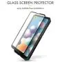 Evocel Galaxy A21 Explorer Series Pro with Glass Screen Protector and Belt Clip Holster for The Samsung Galaxy A21, Black
