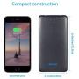 BESTON 10000mAh Power Bank Portable Charger, Dual USB Max 2.1A Output, Ultra Slim External Battery for iPhone, iPad, Android Cell Phones and Tablets