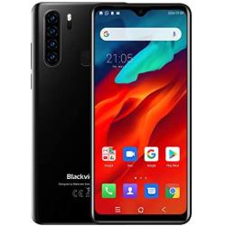 Unlocked Smartphone Blackview A80 Pro, 6.49 inch HD+, 4GB RAM+64GB ROM with 4680mAh Big Battery, 4G Dual SIM for AT&T, T-Mobile, Cricket Phone,13MP Quad Rear Camera, Android 9.0 Unlocked Cell Phones