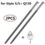 2 PCS Stylus Pen Replacement for LG Stylo 5/5+ Q720 Q720MS Q720PS Q720CS Touch Pen Stylus Pen + Eject Pin (Silver) 2 PCS Stylus Pen Replacement for LG Stylo 5/5+ Q720 Q720MS Q720PS Q720CS Touch Pen Stylus Pen + Eject Pin (Silver)