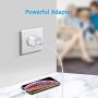[Apple MFi Certified] iPhone Charger, 2 Pack 3FT Lightning to USB Fast Charging Data Sync Transfer Cable with 2 Pack USB Wall Charger Travel Plug Compatible with iPhone 11/11 Pro/XS/XR/X 8 7 6, iPad