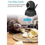 WiFi Indoor Camera Black+White Bundle