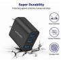Amoner Wall Charger, Upgraded 2Pack 15W 3-Port USB Plug Cube Portable Wall Charger Plug for iPhone Xs/XS Max/XR/X/8/7/6/Plus, iPad Pro/Air 2/Mini 2, Galaxy10/9/8/7, Note9/8, LG, Nexus and More