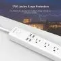 IECOPOWER Surge Protector Power Strip with 4 Fast Charging USB Port,Desktop Charging Station 4.5 ft Extension Cord for Cruise Ship, Office and Dorm Room Multi Plug Extender (White) IECOPOWER Surge Protector Power Strip with 4 Fast Charging USB Port,Desktop Charging Station 4.5 ft Extension Cord for Cruise Ship, Office and Dorm Room Multi Plug Extender (White)