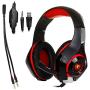 RONSHIN 3.5mm Gaming Earphone Gaming Headset Xbox One Headset with Microphone for PC PS4 Laptop Phone