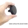 Mount Metal Plates Replacement Kits with 3M Adhensive for magnetic Car Mount Phone Holder 4 Pack (2 Rectangle 2 Round)
