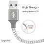 MFi Certified iPhone Charger Lightning Cable, WILLTOP 5Pack 6Feet Extra Long Nylon Braided USB Fast Charging&Syncing Cable Compatible iPhone 11/11Pro/11Pro Max Xs MAX XR 6/7/8, 6/7/8 Plus. MFi Certified iPhone Charger Lightning Cable, WILLTOP 5Pack 6Feet Extra Long Nylon Braided USB Fast Charging&Syncing Cable Compatible iPhone 11/11Pro/11Pro Max Xs MAX XR 6/7/8, 6/7/8 Plus.