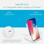 AVANTY Wireless Charger, Wireless Charger Stand Pad 10W Compatible with iPhone11 iPhone X, iPhone 8/8 Plus, Galaxy S9/S9+Note 8/5 S8/S8+ S7/S7 Edge and All QI-Enabled Cell Phones (Bright White) AVANTY Wireless Charger, Wireless Charger Stand Pad 10W Compatible with iPhone11 iPhone X, iPhone 8/8 Plus, Galaxy S9/S9+Note 8/5 S8/S8+ S7/S7 Edge and All QI-Enabled Cell Phones (Bright White)