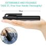 SYOSIN Selfie Stick, 3 in 1 Extendable Selfie Stick Tripod with Detachable Bluetooth Wireless Remote Phone Holder Compatible with iPhone and Android Smartphone SYOSIN Selfie Stick, 3 in 1 Extendable Selfie Stick Tripod with Detachable Bluetooth Wireless Remote Phone Holder Compatible with iPhone and Android Smartphone