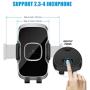 Phone Holder for Car, WizGear Car Phone Mount Air Vent Cell Phone Holder for Car, Air Vent Phone Holder for Car with Twist Lock Base Compatible with iPhone Xs/XS Max / 8/7 / 6, Galaxy S and More