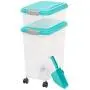 IRIS USA, Inc. 3- Piece Airtight Pet Food Storage Container Combo IRIS USA, Inc. 3- Piece Airtight Pet Food Storage Container Combo