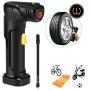 Air Compressor Portable Car Tire Pump Electric Hand Held Pump with 12V Car Charger Digital LED Light, 2000mAh Rechargeable Lithium Battery for Car Bike Motorcycle Tires Ball Inflatable & Deflatable Air Compressor Portable Car Tire Pump Electric Hand Held Pump with 12V Car Charger Digital LED Light, 2000mAh Rechargeable Lithium Battery for Car Bike Motorcycle Tires Ball Inflatable & Deflatable