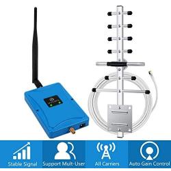 Cell Phone Signal Booster for Home and Office - Dual Band 850/1700/2100MHz Band 4 Band 5 Signal Repeater Amplifier Kit Boosts GSM 3G 4G LTE Voice & Data for AT&T Verizon T-Mobile