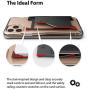 Ringke Slot Card Holder Designed for Smartphones, Adhesive Stick On Wallet Case Minimalist Slim Hard Premium Credit Card Cash Sleeve - Black