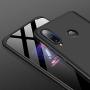 HikerClub Huawei P30 Lite Case with Screen Protector 3 in 1 Hard Plastic Ultra Thin Slim Fit 360 Degree Full Body Protective Shockproof Anti-Scratch Case for Huawei P30 Lite (Black)