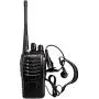 Arcshell Rechargeable Long Range Two-Way Radios with Earpiece 4 Pack UHF 400-470Mhz Walkie Talkies Li-ion Battery and Charger Included