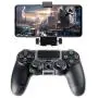 VSEER PS4 Slim Pro Controller Android Phone Clip, 180 Degree Gaming Holder Mount Stand Bracket for Playstation 4 Slim Pro Dualshock Console Wireless Controller