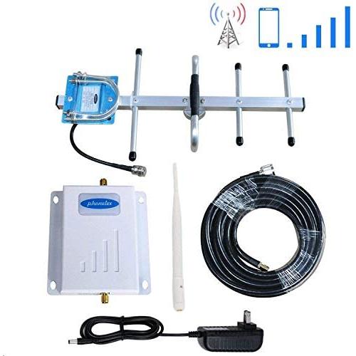 Cell Phone Signal Booster AT&T 4G LTE Cell Signal Booster Amplifier ATT Cell Phone Booster 700Mhz Band12/17 Phonelex ATT T-Mobile Signal Booster with Antenna Kits