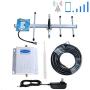 Cell Phone Signal Booster AT&T 4G LTE Cell Signal Booster Amplifier ATT Cell Phone Booster 700Mhz Band12/17 Phonelex ATT T-Mobile Signal Booster with Antenna Kits