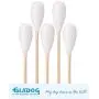 GLADOG 6 Inch Professional Large Cotton Buds for Dogs, Specially Designed Dog Cotton Buds with Wood Handle, Large Means Safe GLADOG 6 Inch Professional Large Cotton Buds for Dogs, Specially Designed Dog Cotton Buds with Wood Handle, Large Means Safe