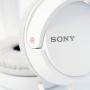 SONY Over On Ear Best Stereo Extra Bass Portable Headphones Headset for Apple iPhone iPod / Samsung Galaxy / mp3 Player / 3.5mm Jack Plug Cell Phone (White)