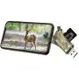 Liplasting Trail Game Camera Viewer SD Card Reader for iPhone iPad Mac & Android, 4 in 1 SD/Micro SD/TF Memory Card Reader Adapter to View Hunting Game Camera Photos or Videos on Smartphone
