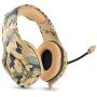 Gaming Headset Stereo Bass Surround PC Gaming Headphones Game Headset with Microphone Mic for PC Mobile Phone for PS4