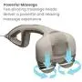 HoMedics Percussion Action Massager with Heat | Adjustable Intensity , Dual Pivoting Heads | 2 Sets Interchangeable Nodes , Heated Muscle Kneading for Back , Shoulders , Feet , Legs , & Neck HoMedics Percussion Action Massager with Heat | Adjustable Intensity , Dual Pivoting Heads | 2 Sets Interchangeable Nodes , Heated Muscle Kneading for Back , Shoulders , Feet , Legs , & Neck