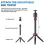 BOYA BY-VG330 Smartphone Video Rig with Mini Tripod, Extension Tube, and Video Microphone Compatible with iPhone 11, 11 Pro, XS, XR, X, 8, 7 and Android - for YouTube, TIK Tok, Facebook, Vlogging