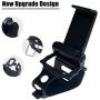 PS4 Controller Phone Clip Mount Holder, Phone Clip Stand Bracket for Playstation 4 Slim Pro PS4 Wireless Controller